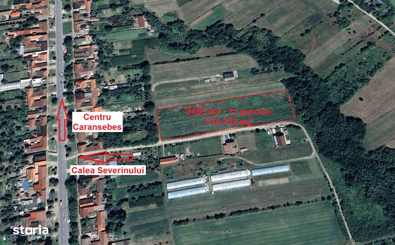 Comision 0 - Parcele de teren intravilan pe str.Godeanu in Caransebes - Imagine principală: 2/3