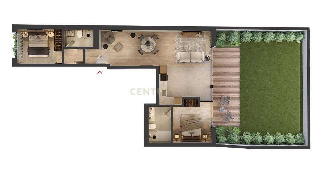 Apartamento T2 com Vista para a Cidade em Vila Nova de Gaia | LA RESID-21