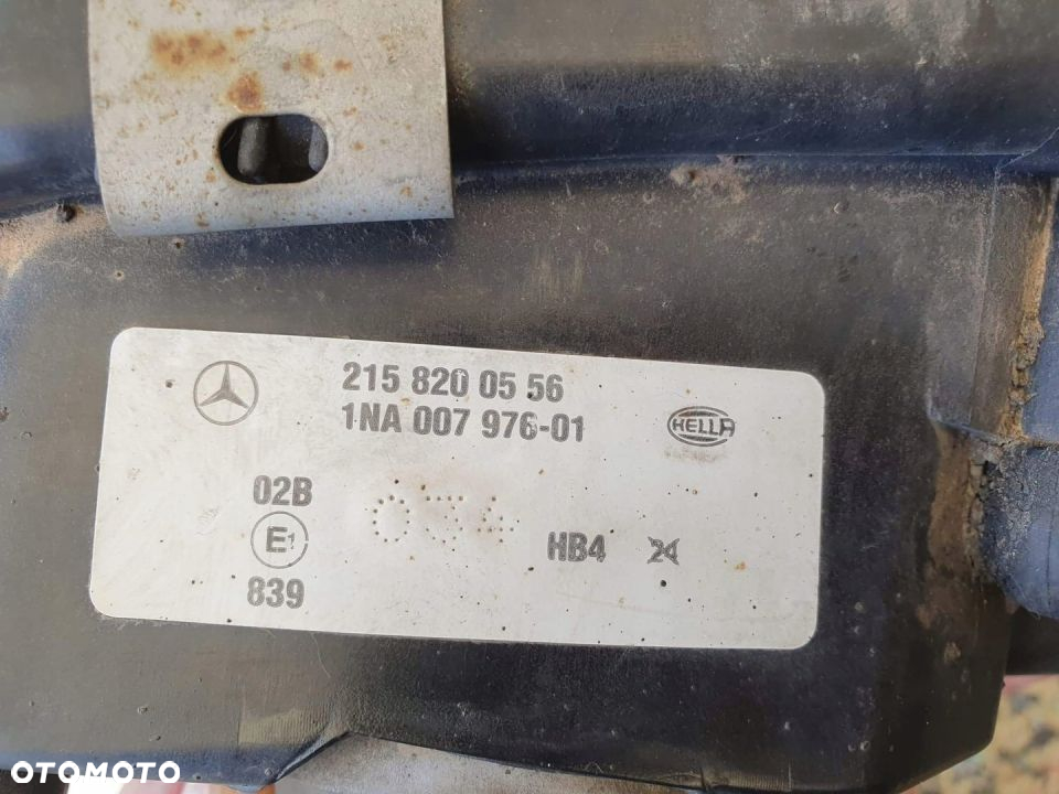 MERCEDES 203 HALOGEN LEWY PRZÓD 2158200556 - 4