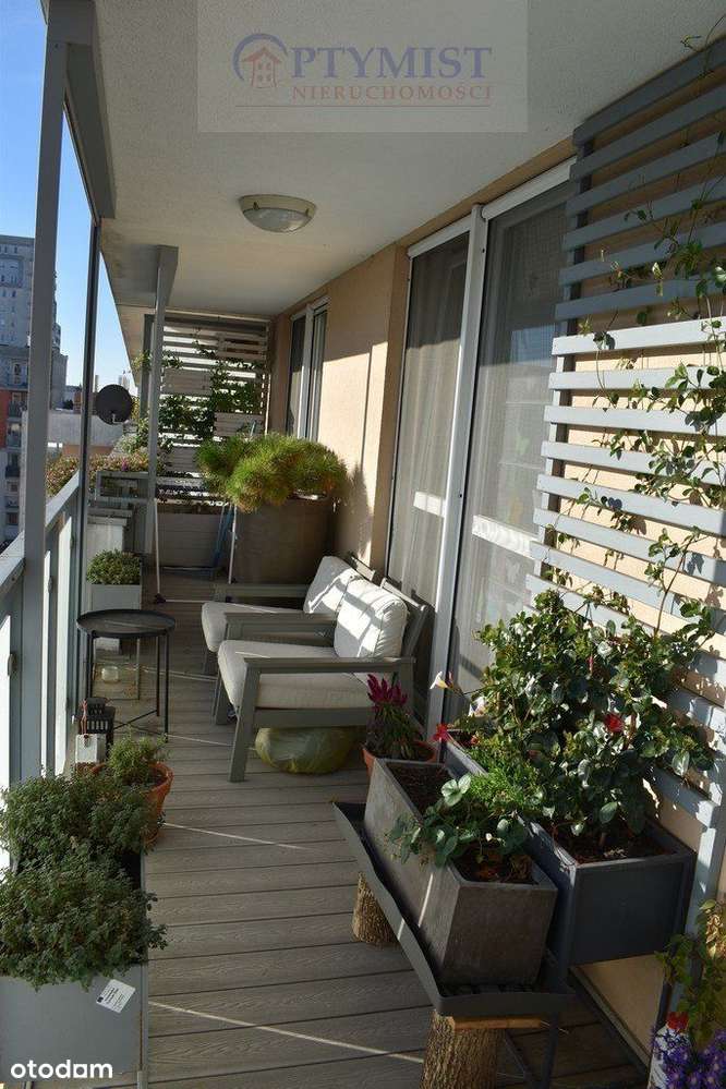 Czteropokojowe z 2 balkonami w centrum Gocławia-17