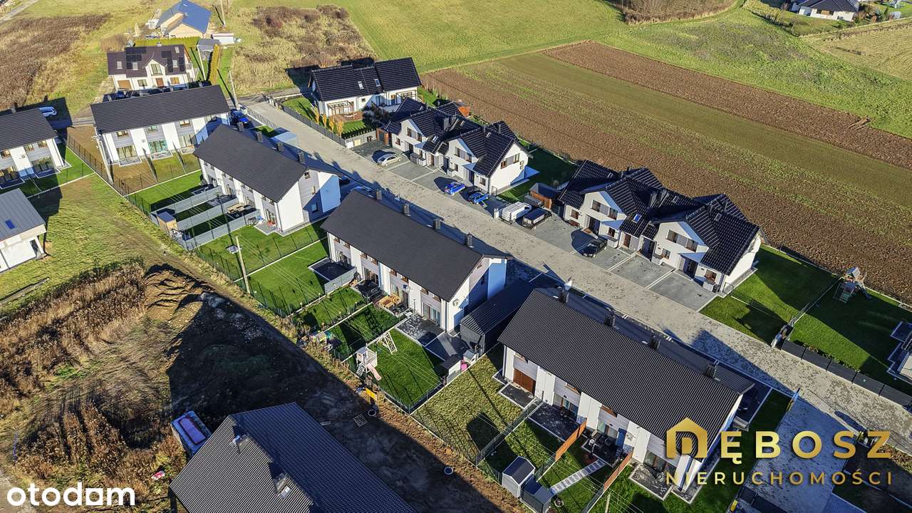 ul. Topolowa / Niepołomice | Nowy i Piękny Dom w zabudowie szeregowej - Pełny obrazek: 4/10