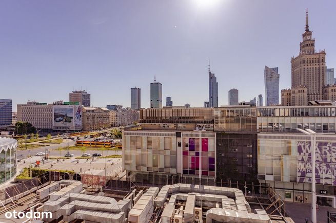 2 pokoje, garderoba, balkon z widokiem na Panoramę