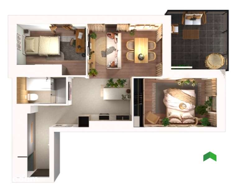 Mieszkanie z ogródkiem gotowe do odbioru - Pełny obrazek: 2/8