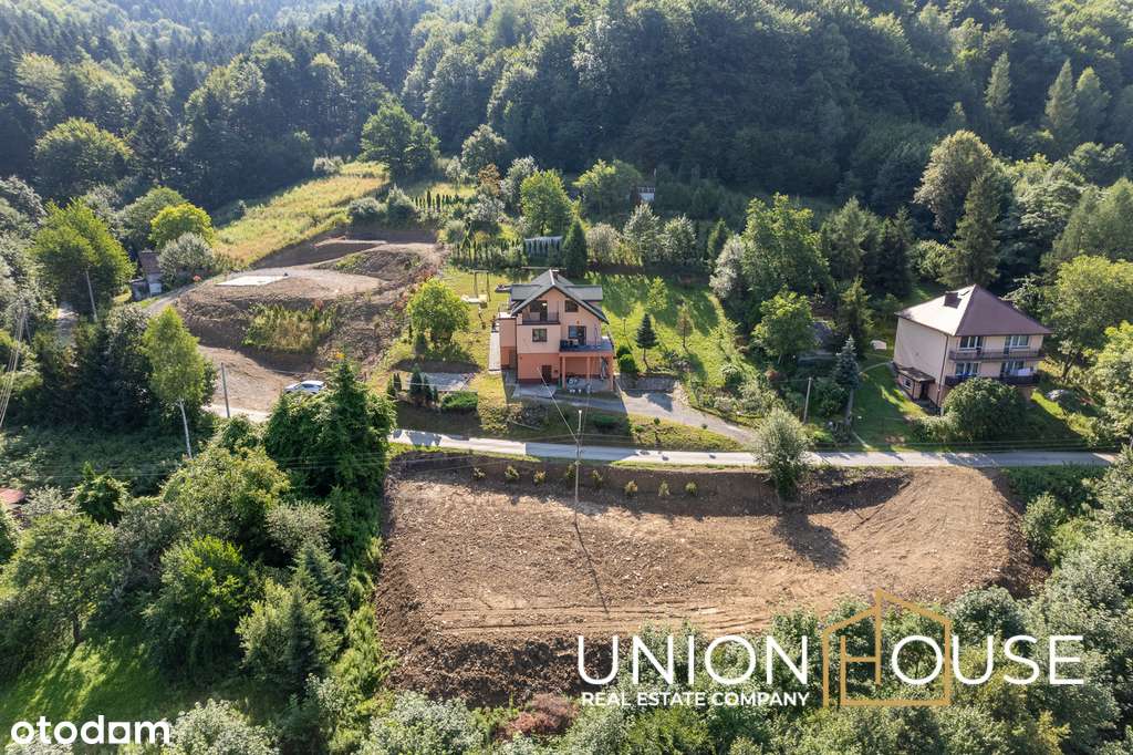 Działka z widokiem na las - Sucha Beskidzka - Pełny obrazek: 4/8