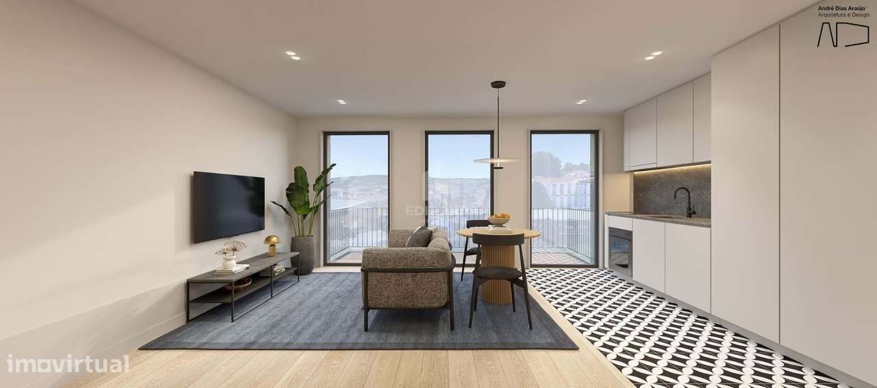 Apartamento  T1  no Bonfim  a apenas 200m do Metro!-1