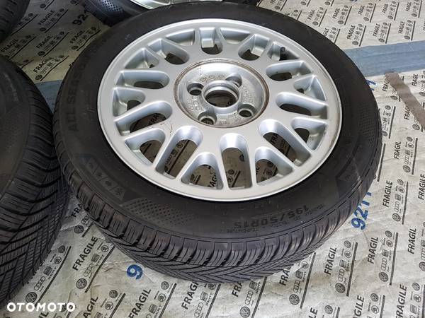 KOŁA VOLKSWAGEN OE 1H0 BBS 6X15 ET45  4X100  195/50R15 - 8