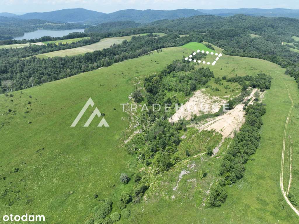 Działka z potencjałem inwestycyjnym w Bieszczadach-3