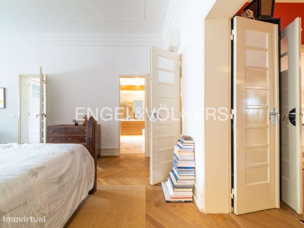 Apartamento T3+1 com Terraço Ajardinado na Avenida da Liberdade-21