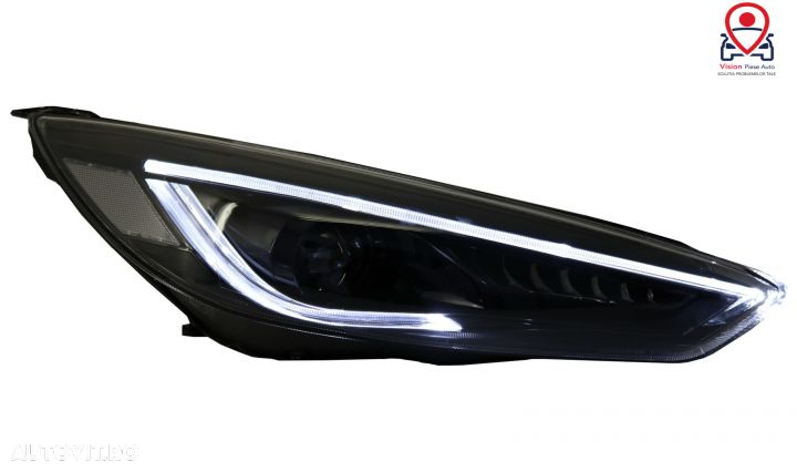 Faruri LED DRL compatibil cu Ford Focus III Mk3 Facelift (2015-2017) - 6