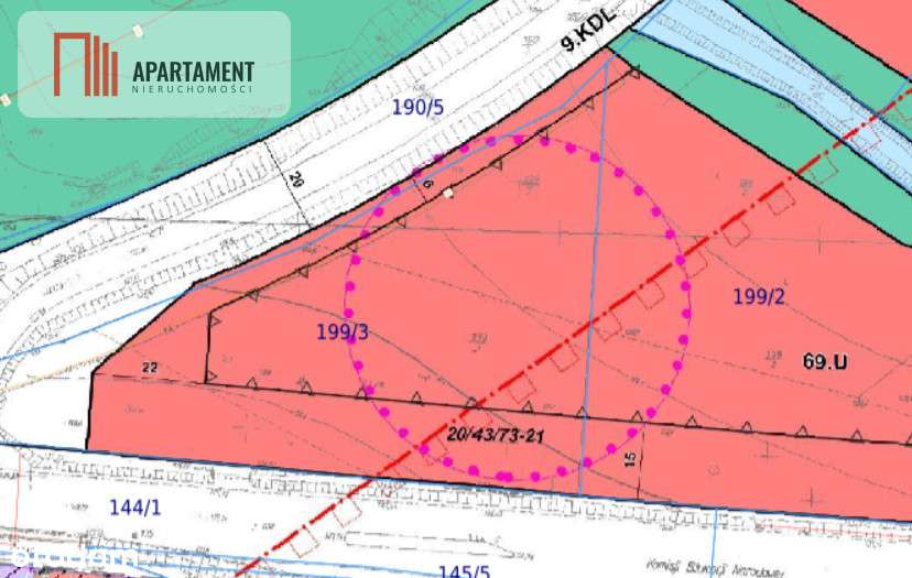 Działka inwestycyjna w centrum Lubina-3