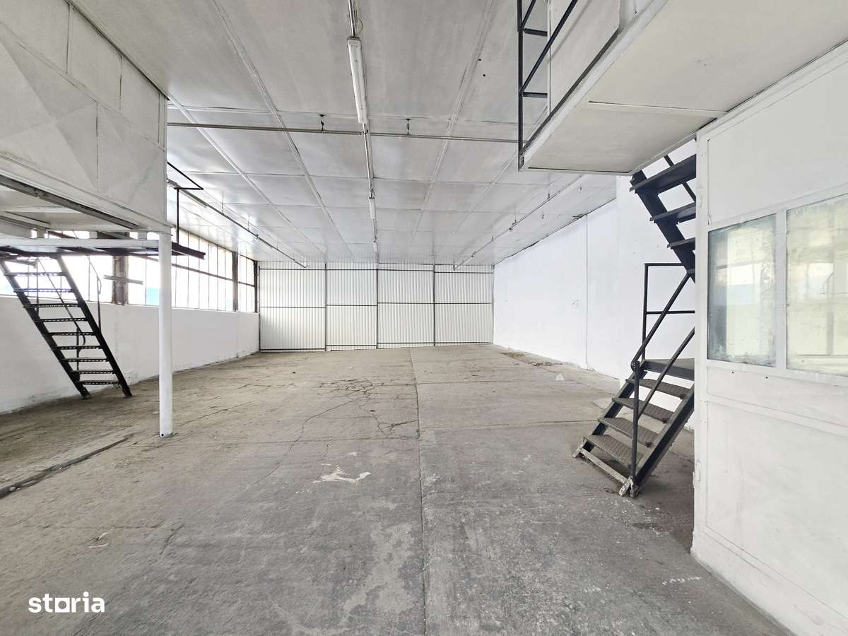 Hală industrială de închiriat  200 mp  Miroslava Iași 4 euro/mp + tva - Imagine principală: 3/3