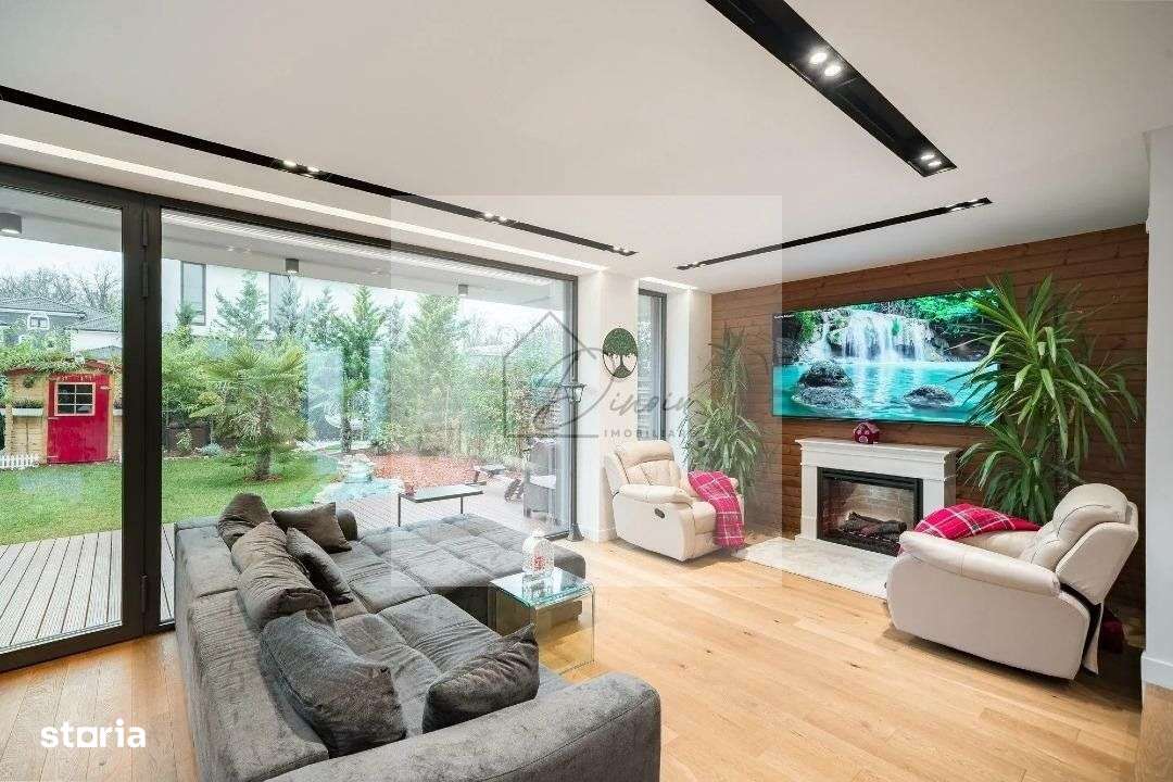 COM 0% I Vila pasiva (verde) lux 4 camere Complex Amber Gardens Tunari - Imagine principală: 4/20