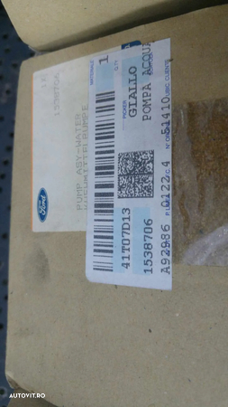 Pompa apa 1.3 tdci ford ka 46815125 1538706 - 3