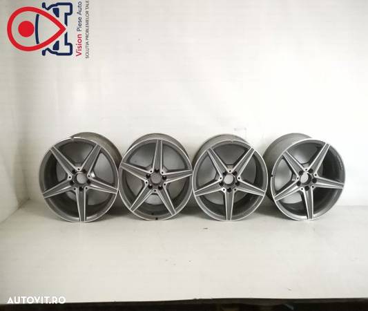 Set Jante Originale 7.5 J R18 ET 44 Mercedes-Benz C-Class W205/S205/C205 2014 2015 2016 2017 2018 A - 1