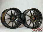 Alufelgi JR 18 4x114,3/108 Felgi PEUGEOT 207 208 307 308 Nowe Czarne - 1