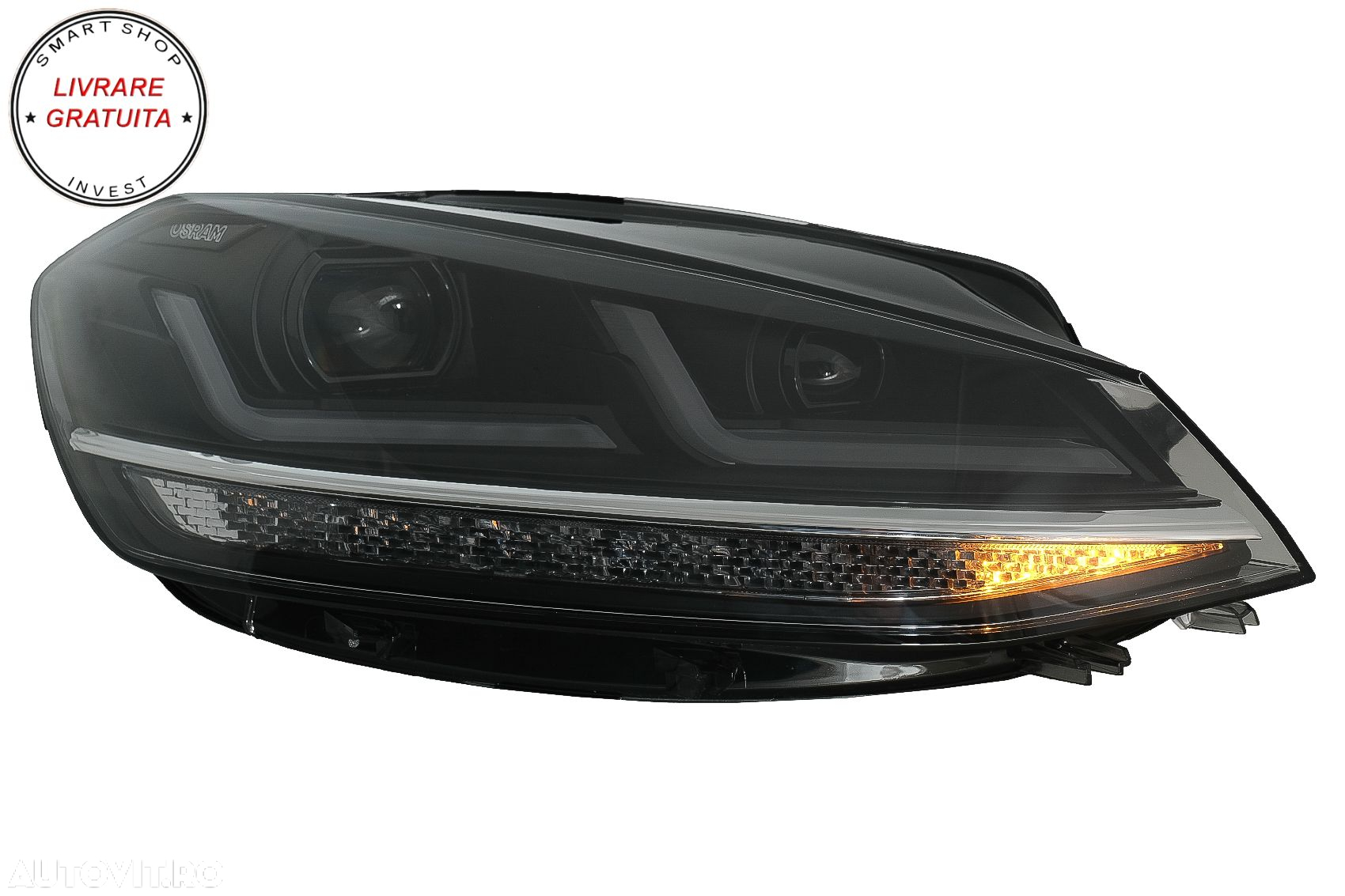 Faruri LEDriving Osram Full LED VW Golf 7.5 VII Facelift (2017-2020) pentru haloge- livrare gratuita - 13