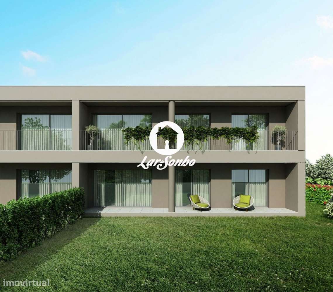 Apartamento com jardim em Barcelos