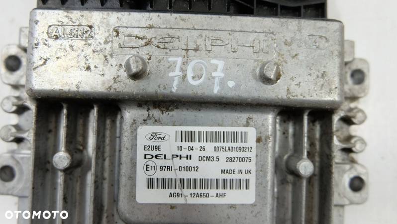 FORD 2.0 TDCI KOMPUTER AG91-12A650-AHF - 3