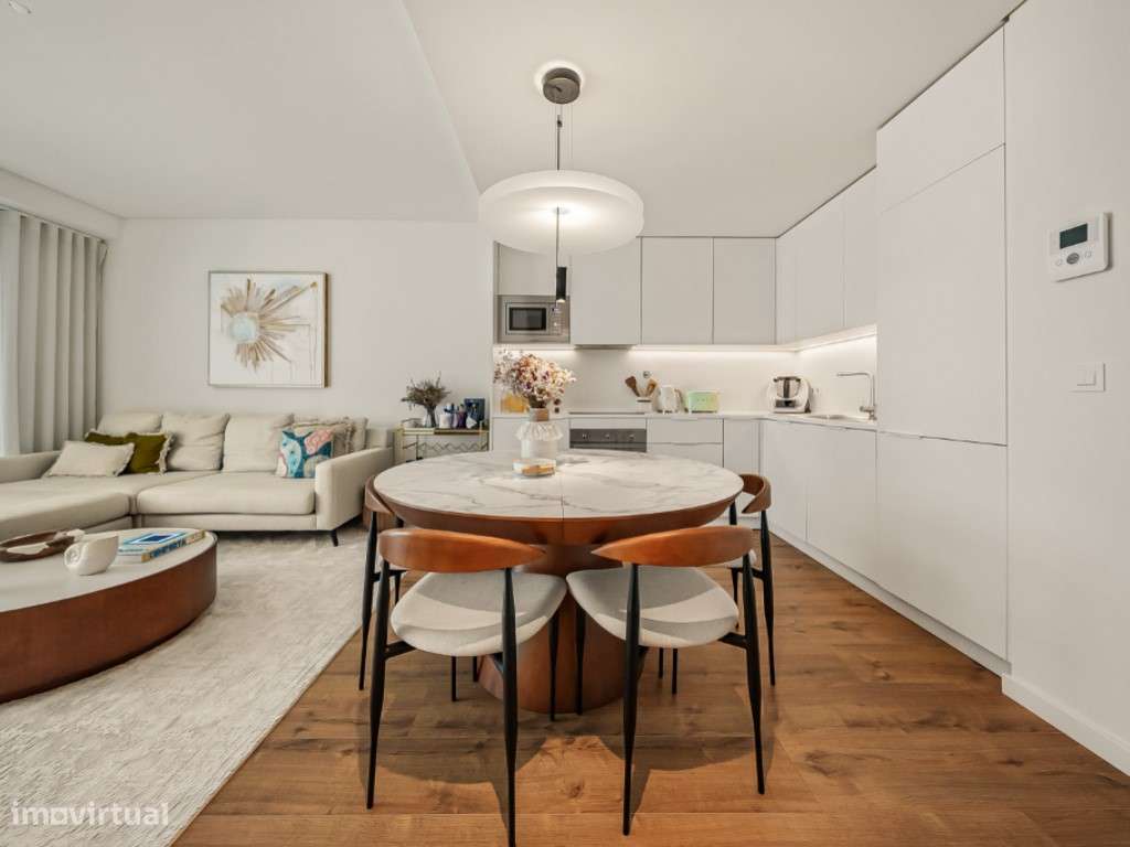 Apartamento T2 em Condomínio Privado com Piscina e Ginásio - Colina...-3