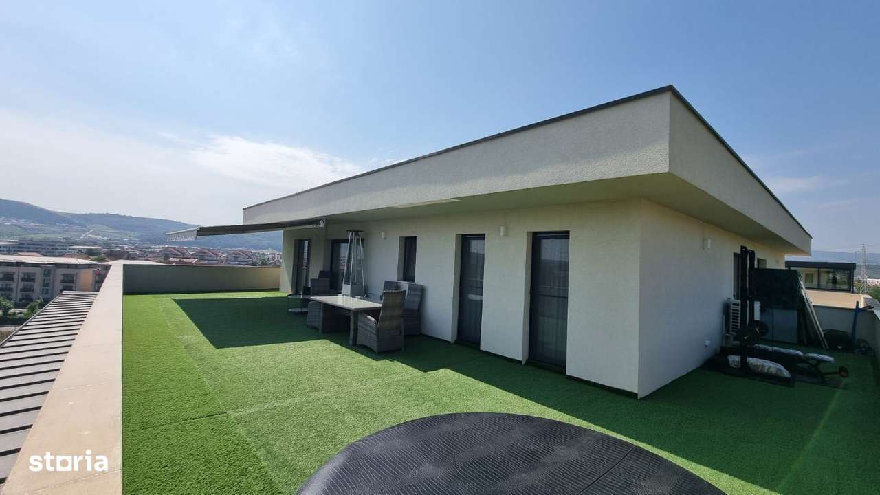 Penthouse 3 camere, 78mp+80mp terasa, parcare - Str Somesului/Floresti - Imagine principală: 5/20