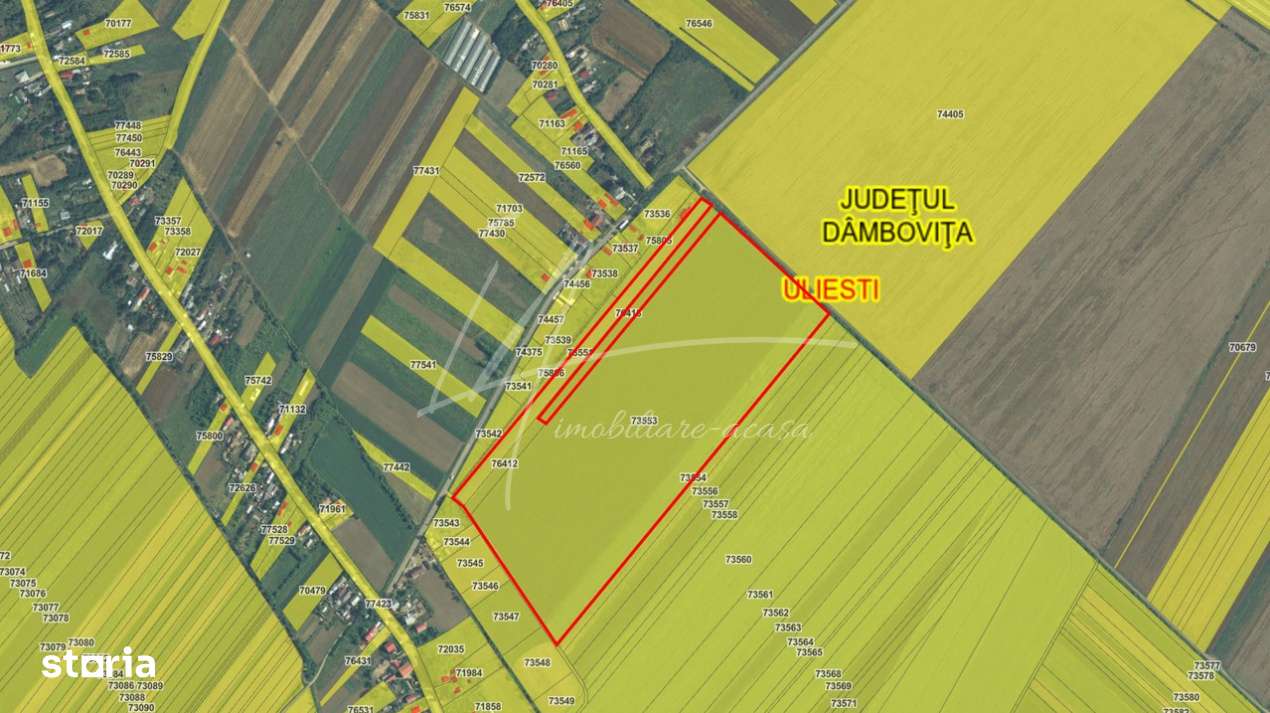 Teren intravilan curti-constructii, industrial, Autostrada A1 - km 62-4