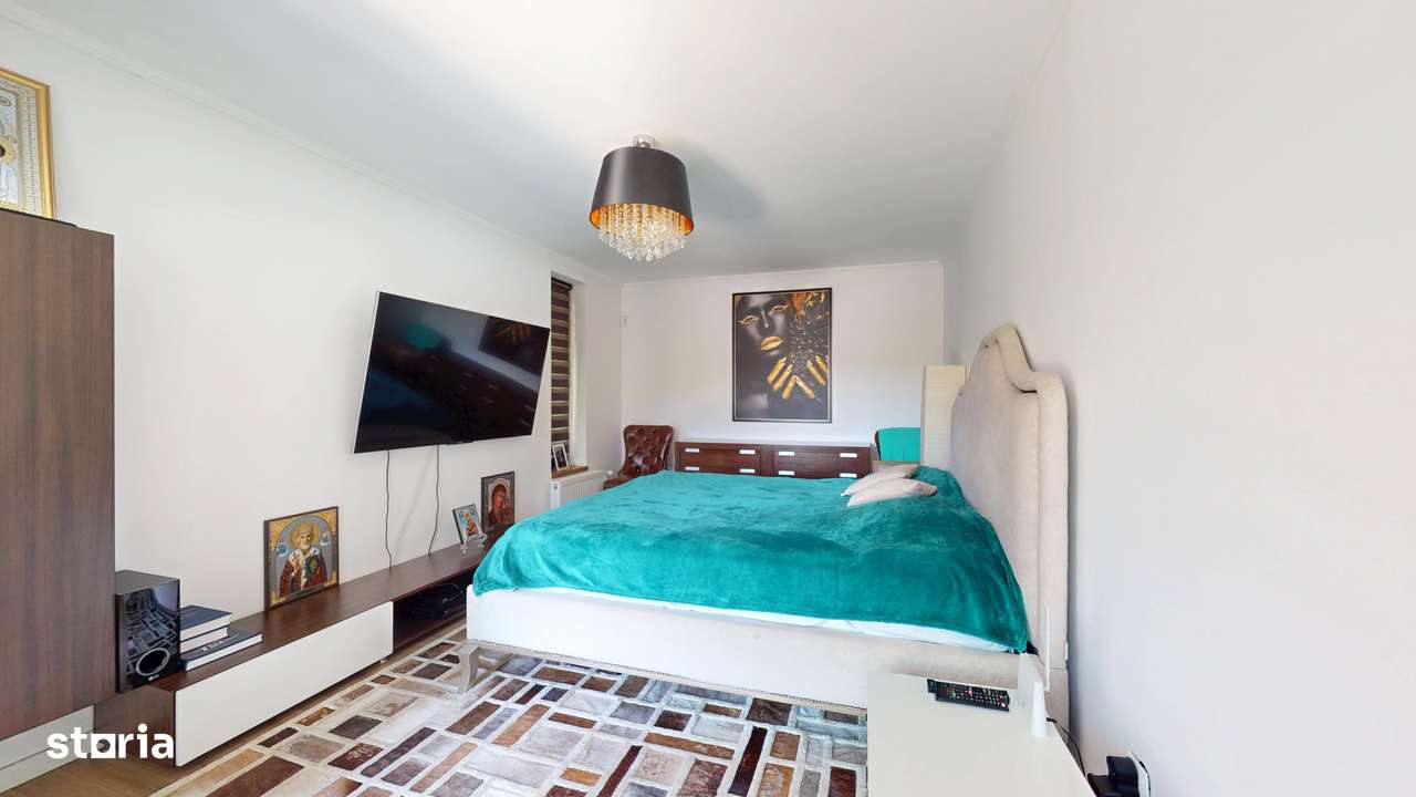 Imobil de lux pe malul lacului cu ponton, complet mobilat si utilat-16