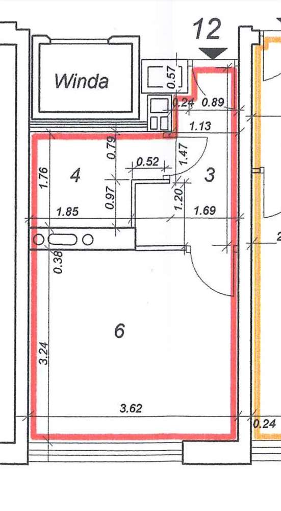 Kawalerka, 20m2, centrum-11