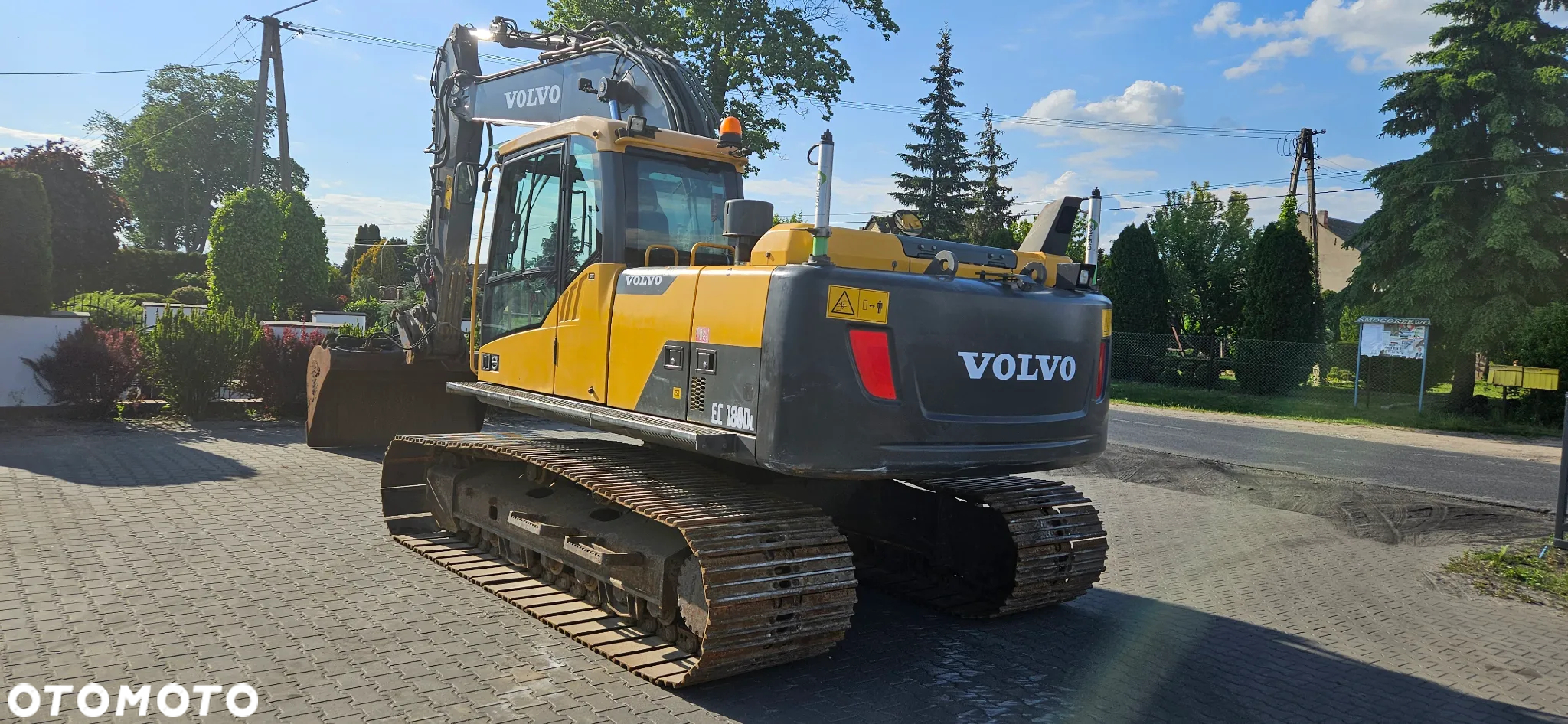 Volvo EC180DL Błotniak! 90cm klepki 2013 rok! - 3