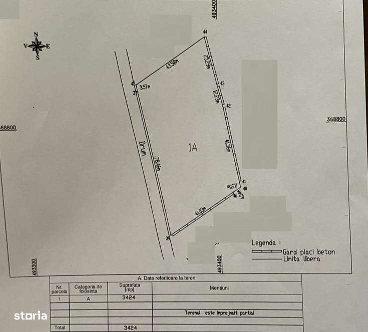 Teren zona Arpechim - Acces A1 si Dex Pitesti Craiova 3424 MP - Imagine principală: 4/4