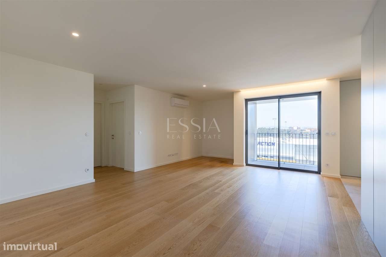 Apartamento T2 Novo com Varanda em Condomínio com Piscina em Canidelo - Grande imagem: 2/30