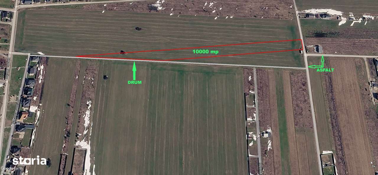 Dragomiresti Vale teren intravilan 10.000 mp, asfalt si utilitati-0