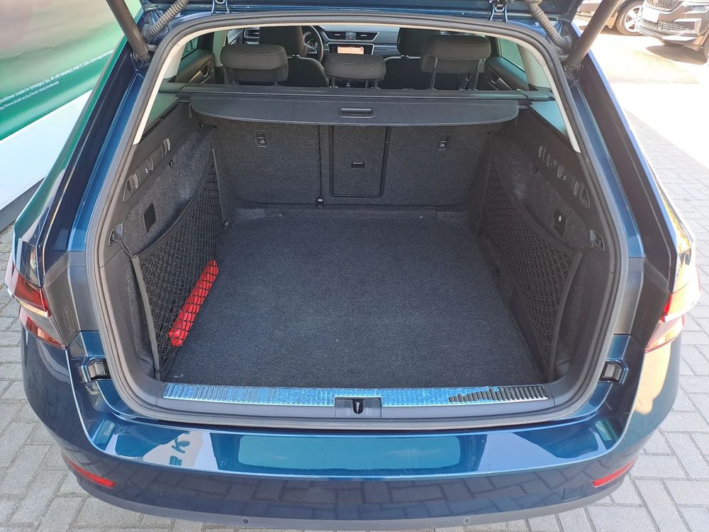 SKODA SUPERB Błękit Lava 4x4 DSG 2,0TDI 190KM Salon PL ASO