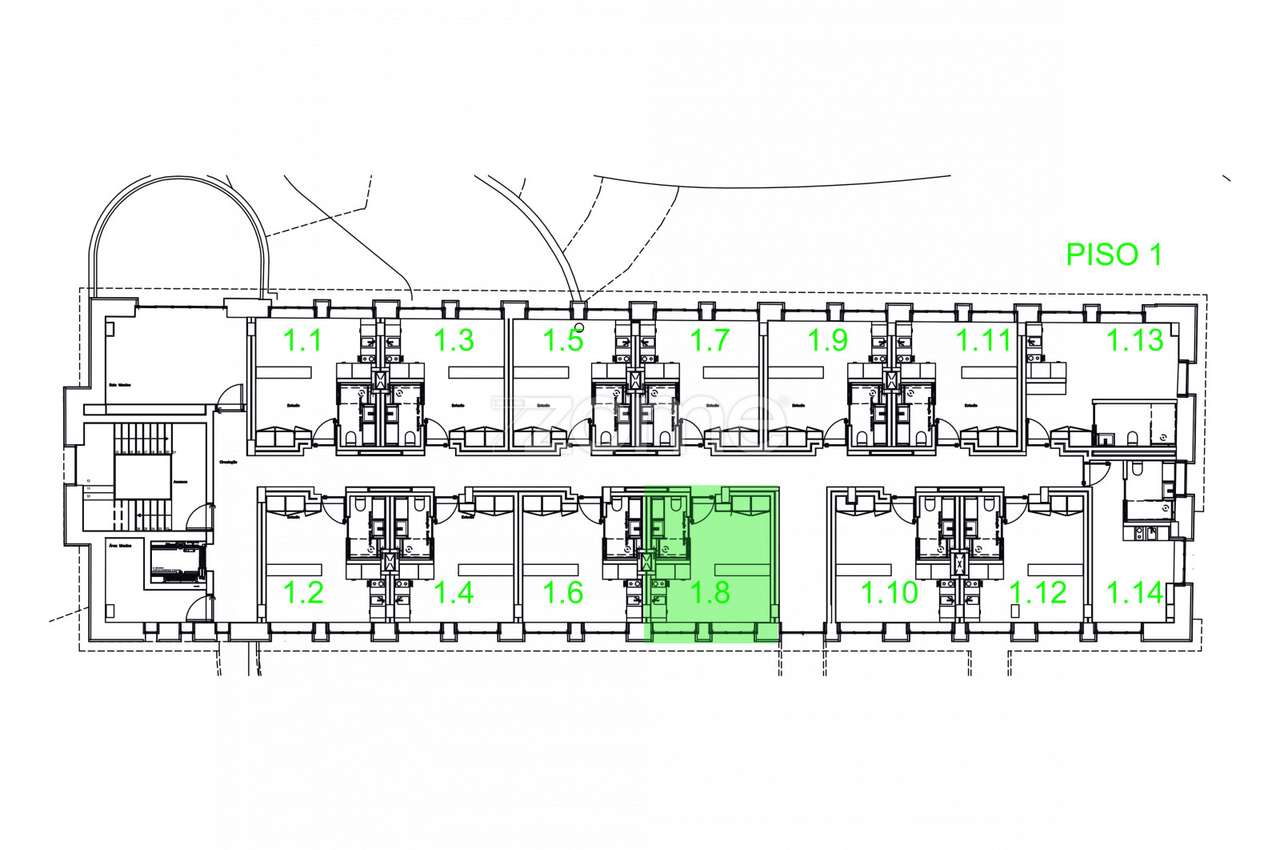 Apartamento T0 inserido num Empreendimento Habitacional na Covilhã - Grande imagem: 2/16