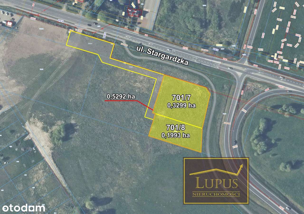 Działki pod inwestycję w Lipniku-1