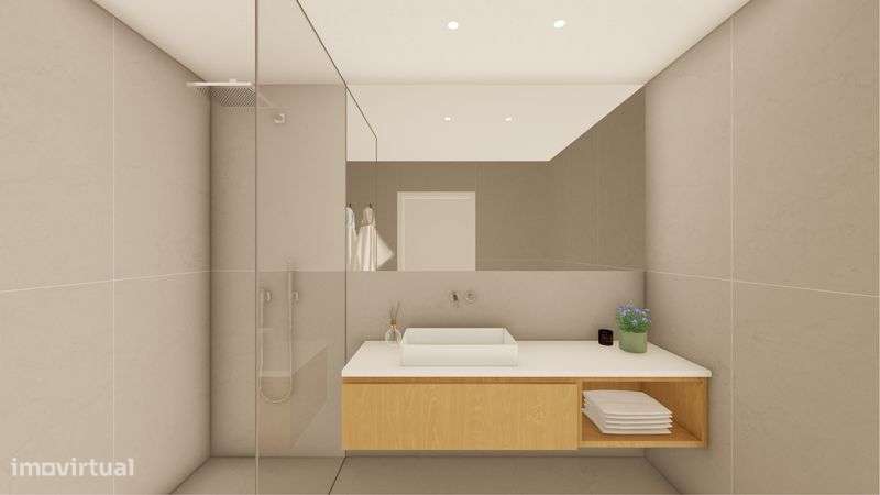 Apartamento T2 (105m2), com garagem fechada (19.5m2) - Grande imagem: 4/7