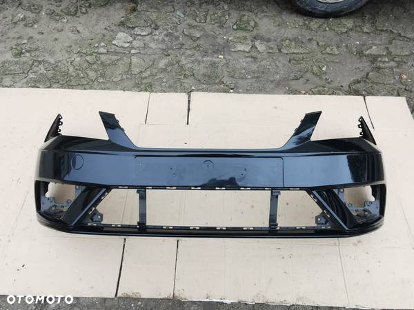 ZDERZAK PRZÓD PRZEDNI SEAT LEON 3 III LIFT 16-20 BEZ DZIUR 5F0807221R ORYGINAŁ - 1