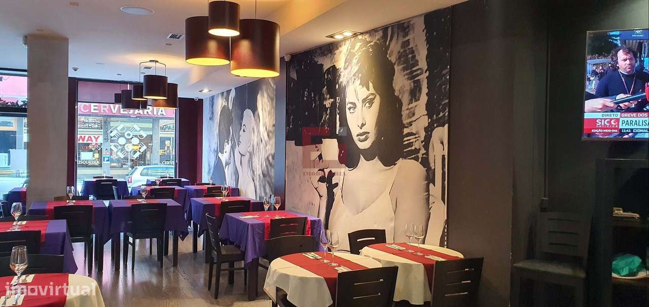 Trespasse  Restaurante com 2 pisos e com esplanada na Boavista - Grande imagem: 4/16
