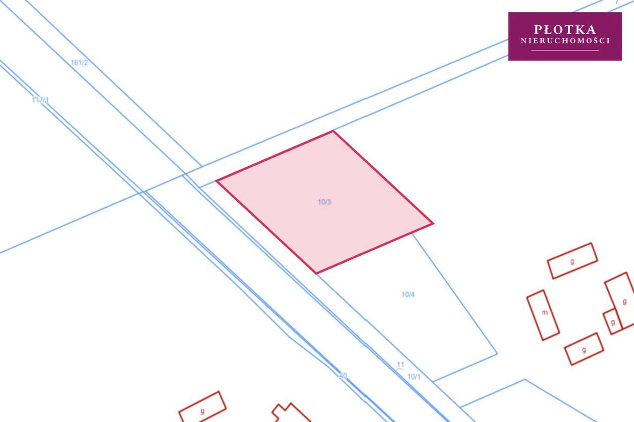 Działka 1719m2 z WZ na budynek mieszkalny jednorodzinny - Pełny obrazek: 5/13