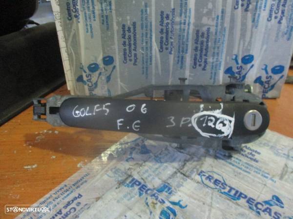 Puxador Exterior 1K0837886 VW GOLF 5 2006 3P Fe - 1