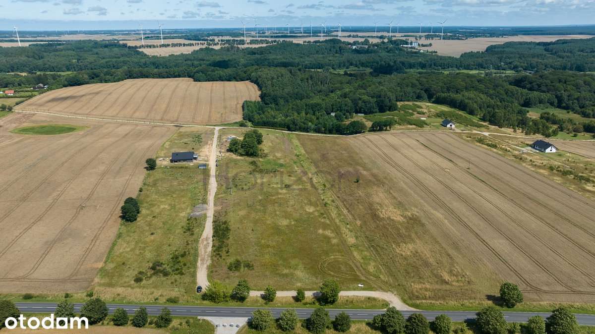 Działka budowlana z warunkami zabudowy, 8 km od Kołobrzegu !!-7
