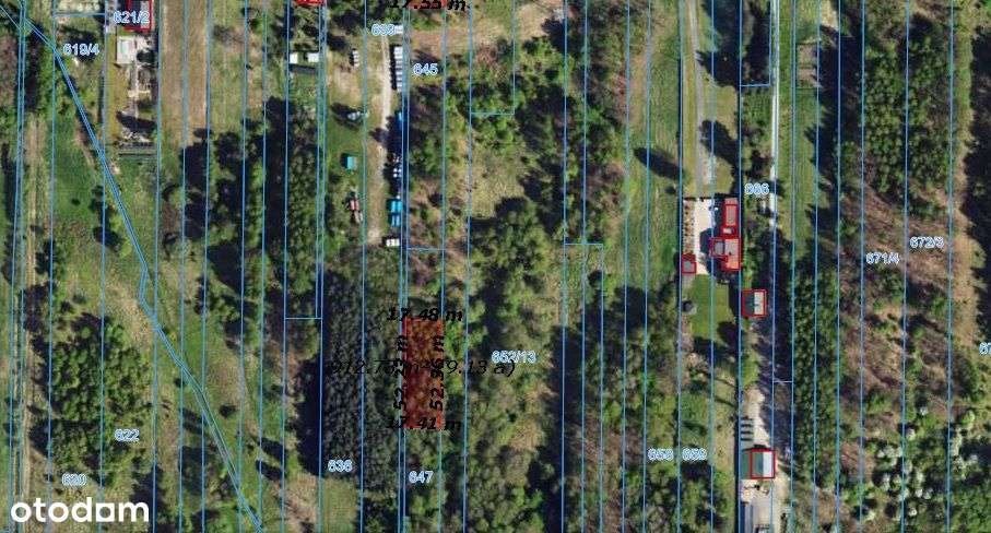 Działka budowlana 761m2, ul. Kolorowa, Gnaszyn Gór - Pełny obrazek: 4/7