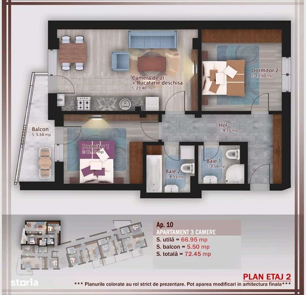 Apartament direct dezvoltator  Stefan cel Mare-2