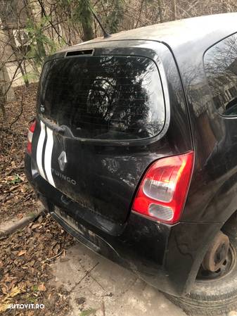 Bara spate Renault Twingo 2 negru - 3