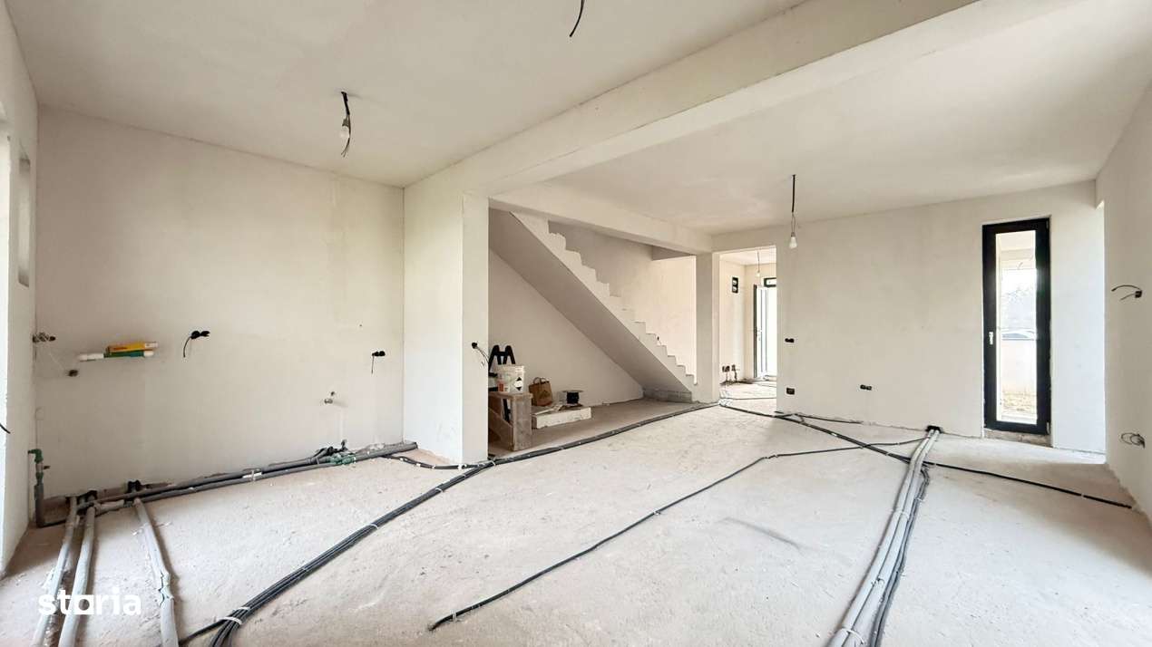 Duplex 4 camere, 173mp utili, 200mp teren liber, Floresti, zona Magnol-3