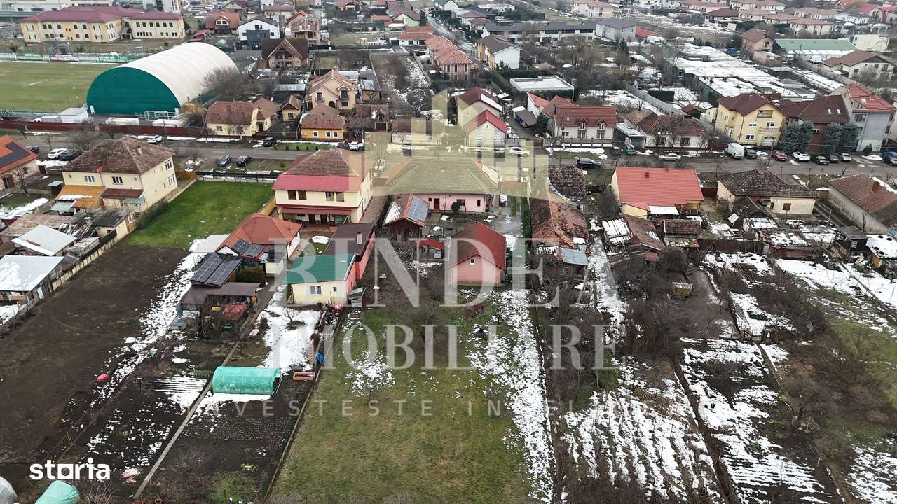 Teren 1100 mp, Str. Mihai Eminescu – cu construcție existentă-3