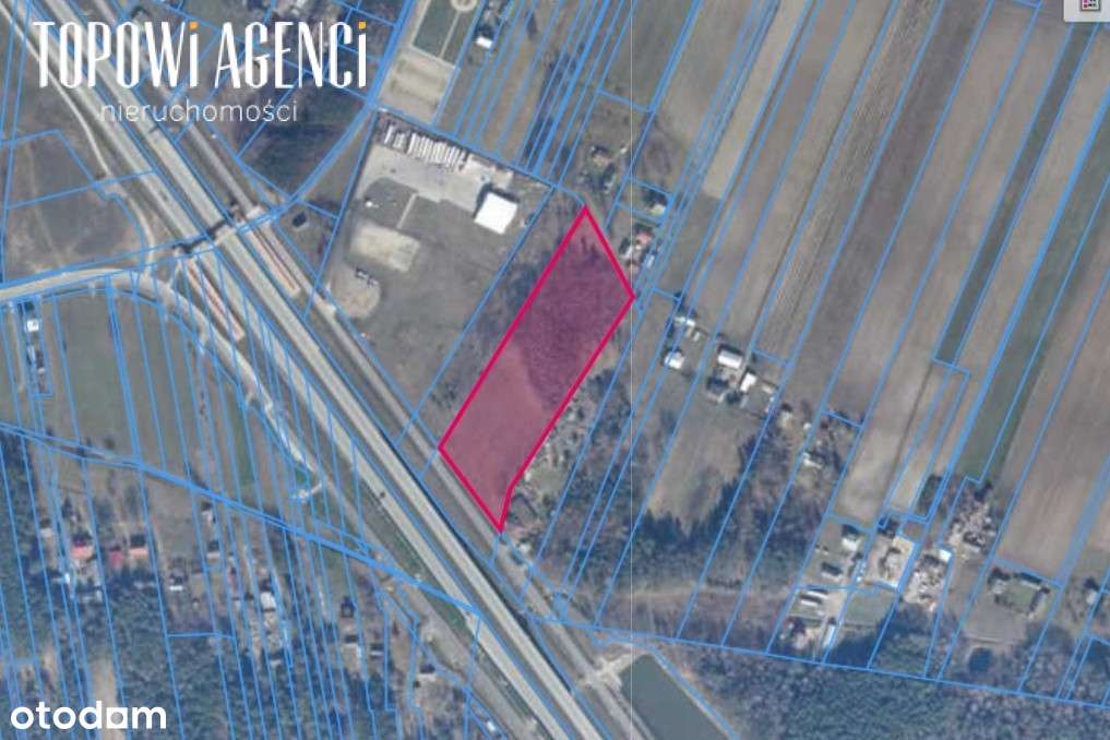 Na sprzedaż działka usługowa przy S17-1