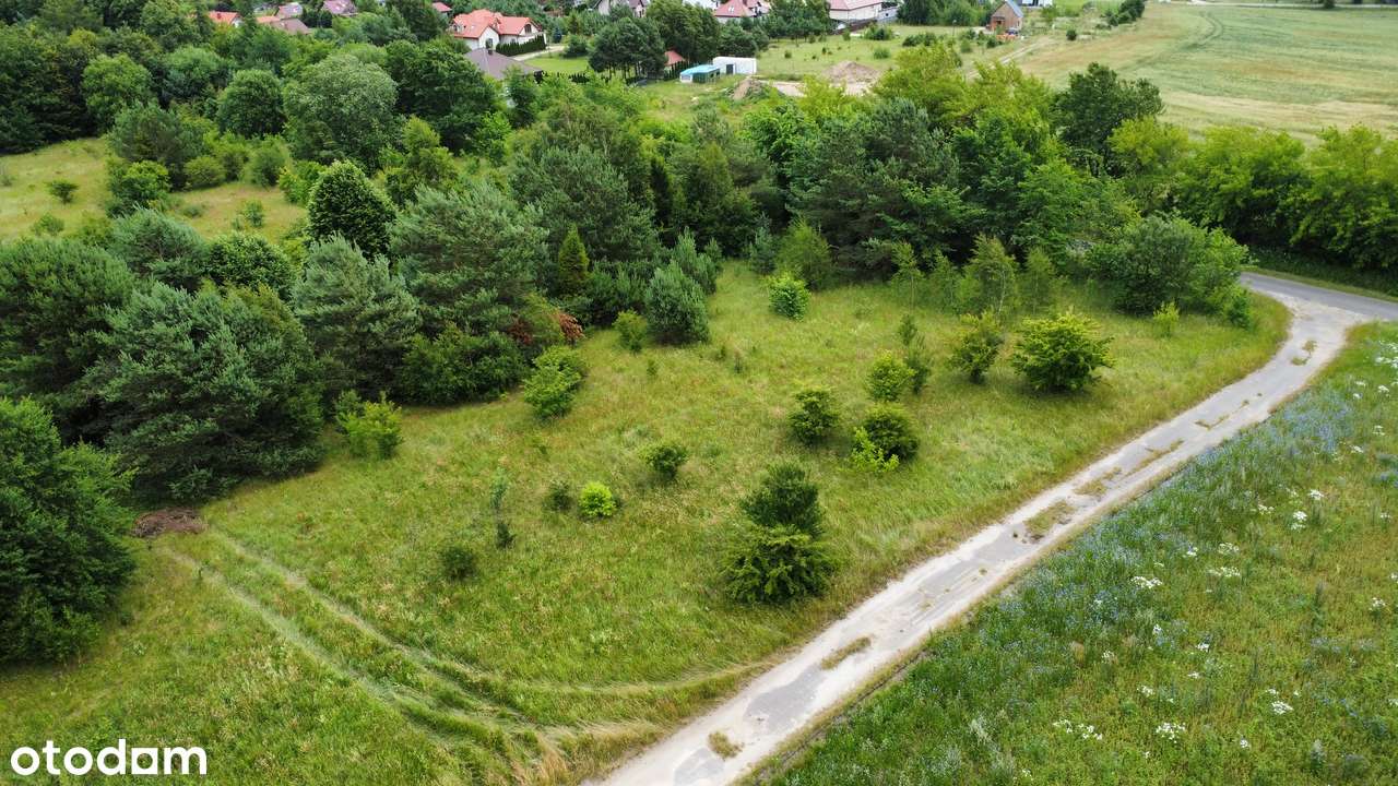 Działka pod zabudowę mieszkaniową na obrzeżu Gniewina.-12