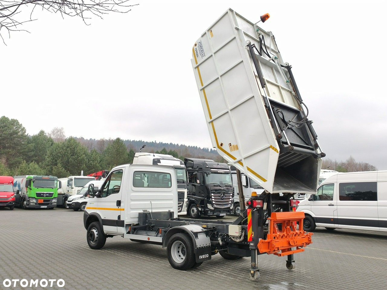 Iveco Daily 65C14 LPG 3.0 Wywrot Śmieciarka Mały Przebieg - 14