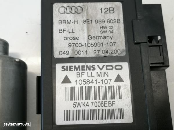 Motor Elevador Porta Frente Dto Audi A4 (8E2, B6) - 2