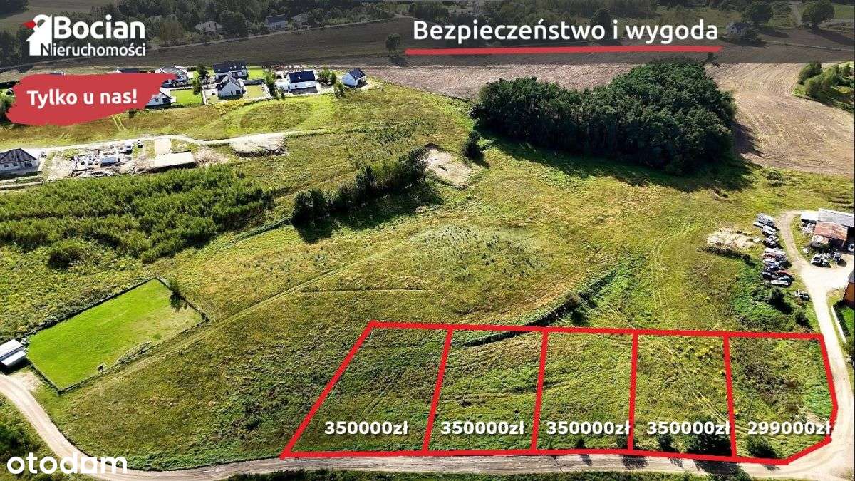 Uzbrojone, płaskie działki - Chwaszczyno!-5